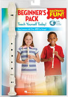 Recorder Fun! Beginner's Pack, Teach Yourself Today - Easy Lessons with Over 40 Fun Songs!