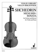 Menuhin-Sonata, violin and piano.