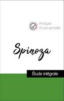 Analyse d'une pensée : Spinoza (résumé et fiche de lecture plébiscités par les enseignants sur fichedelecture.fr)