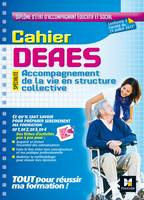 Cahier DEAES, Cahier - DEAES - Accompagnement de la vie en structure collective