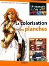 La colorisation des planches