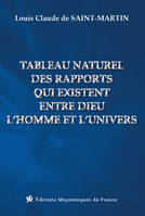 Tableau naturel des rapports qui existent entre Dieu l'homme et l'univers