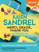 Merci, grazie, thank you, Livre audio 1 CD MP3