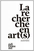 La recherche en art(s)