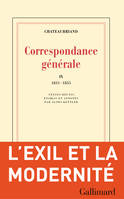 Correspondance générale (Tome IX) - 1831-1835