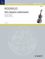 Set cançons valencianes, violin and guitar.