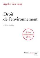 DROIT DE L'ENVIRONNEMENT (4ED)