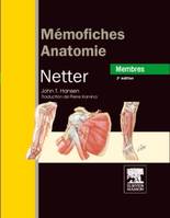 Membres, Mémofiches Anatomie Netter - Membres