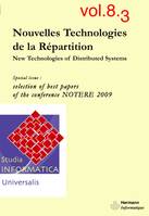 Studia Informatica Universalis n°8-3. New technologies of distributed systems, Nouvelles Technologies de la Répartition