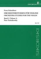 Orchesterstudien für Violine, Bd 3: Peter Tschaikowsky