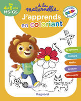 J’apprends en coloriant MS-GS 4-6 ans - A la maternelle, Coloriages éducatifs