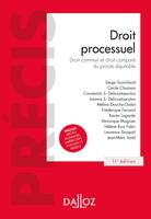 Droit processuel - 11e ed., Droit commun et droit comparé du procès équitable