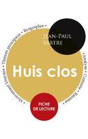 Fiche de lecture Huis clos (étude intégrale), Étude intégrale