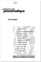 Cahiers de praxématique n° 58