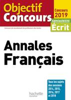 Objectif CRPE Annales Français 2019