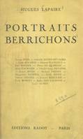Portraits berrichons, George Sand, Alain Fournier, Charles-Louis Philippe, Ernest Nivet, etc.