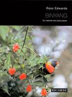 Binyang, For Clarinet And Percussion