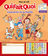 Qui fait quoi - Calendrier de la famille - Max et Lili 2023-2024