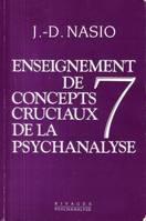 Enseignement de 7 concepts cruciaux de la psychanalyse