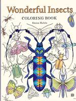 Wonderful Insects Coloring Book /anglais