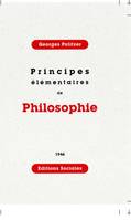 Principes élémentaires de philosophie