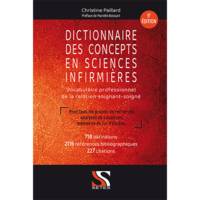 Dictionnaire des concepts en sciences infirmières, Vocabulaire professionnel de la relation soignant-soigné