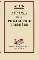 Lettres sur la philosophie premi√≠√Çre