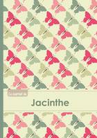 Le carnet de Jacinthe - Lignes, 96p, A5 - Papillons Vintage