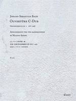 Overture C Major (Orchestra Suite No. 1), Arrangement for Two Harpsichords. BWV 1066. 2 harpsichords.