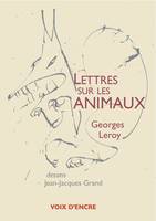 LETTRES SUR LES ANIMAUX