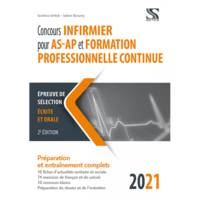 Concours infirmier pour AS-AP et formation professionnelle continue 2021 / épreuve de sélection écri