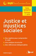Justice et injustices sociales, Modèles de justice, opinions et politiques publiques