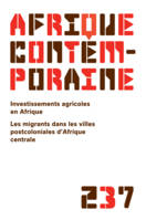 AFRIQUE CONTEMPORAINE 2011/1 N.237