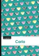 Le carnet de Carla - Lignes, 96p, A5 - Coffee Cups