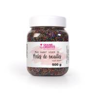 Perle de rocaille translucide 500g