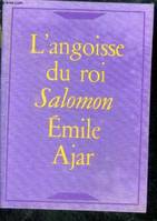 L'angoisse du roi salomon, roman