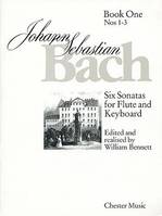 Six Sonatas For Flute And Keyboard Book One, Nos. 1-3