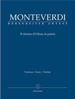 Il ritorno d'Ulisse in patria, Tragedia di lieto fine in un prologo e tre atti