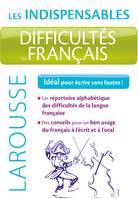 Difficultés du français - Les indispensables Larousse