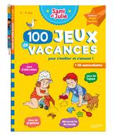 100 Jeux de vacances - Sami et Julie - J'entre en Petite Section - Cahier de vacances 2024