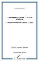 La relation famille-école au Sénégal, Le travail scolaire des enfants à Dakar