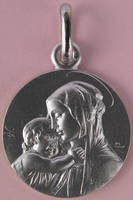 Médaille Vierge à l'enfant