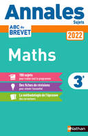 Annales Brevet 2022 Maths - Non Corrigé