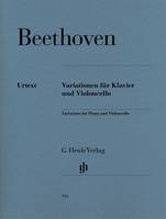 Variations For Piano & Violoncello Urtext