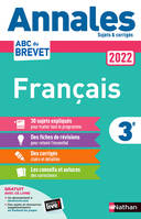 Annales Brevet 2022 - Français - Corrigé