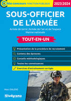 Sous-officier de l’armée – Tout-en-un, Armée de terre – Armée de l'air et de l'espace – Marine nationale – Édition 2023-2024