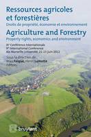 Ressources agricoles et forestières/Agriculture and Forestry, Droits de propriété, économie et environnement/Property rights, economics and environment