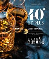 40° et plus, Whisky, Rhum, Vodka, Tequila, Gin, Cognac... la référence des amoureux de spiritueux!