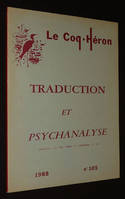 Le Coq-Héron (n°105, 1988) : Traduction et psychanalyse