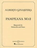 Pampeana No. 2, Rhapsody. op. 21. cello and piano.